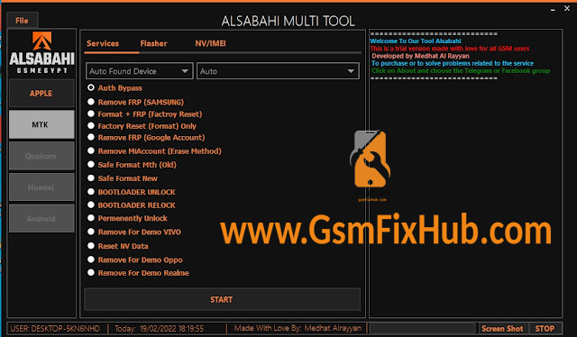 AlsaBahi Multi-Tool v6.2 Free Download 2022 www.GSMFIXHUB.COM