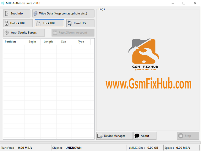 Download Qualcomm Master FrpTool V1.0 2022 Free www.GSMFIXHUB