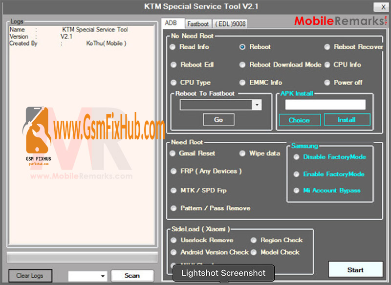 KTM Special Services Tool v2.1 Download Free www,gsmfixhub,com