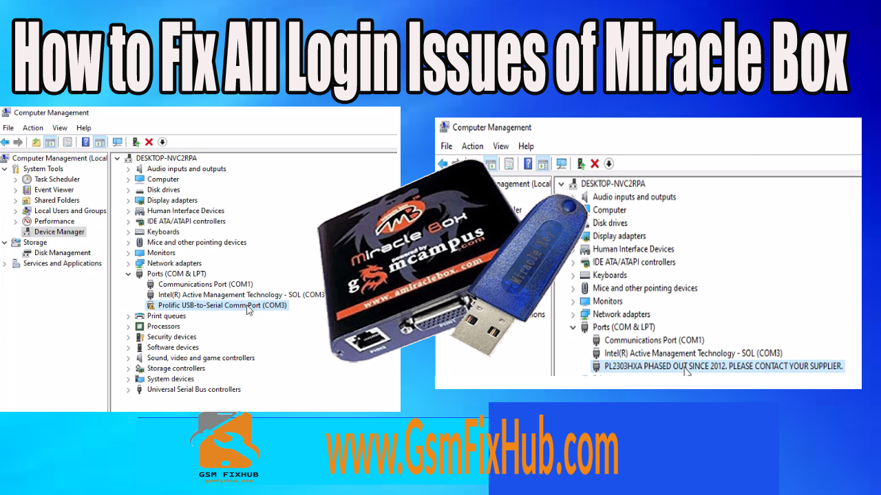 Miracle Box USB Driver Old and New Version Download Free www.gsmfixhub.com