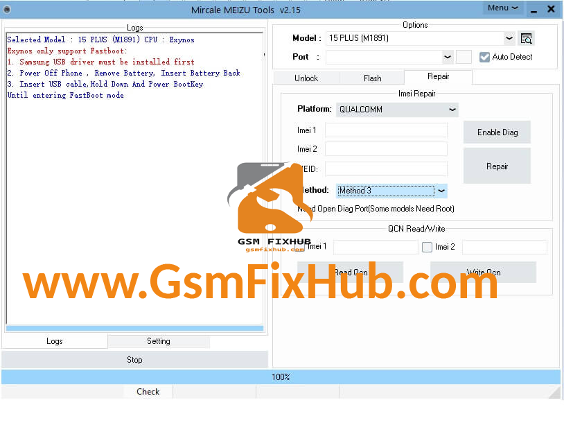 Miracle Meizu Tool v2.18 Latest Setup Free Download www.gsmfixhubcom