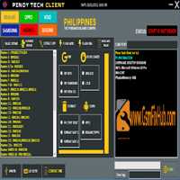 PINOY Tech Client unlock Frp tool Download Free www.GSMFIXHUB.com