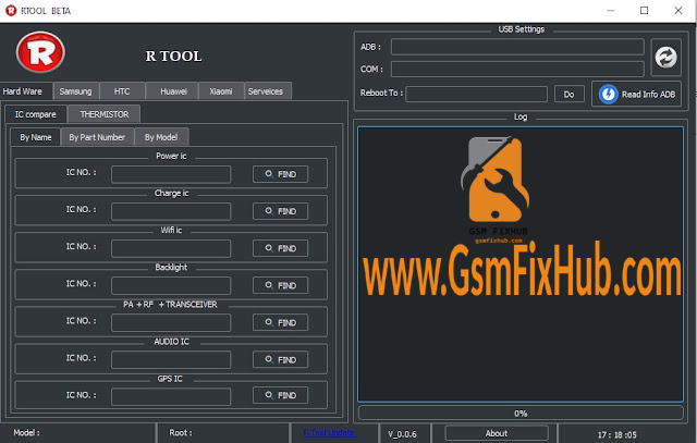 R tool BETA EMMC TOOL V 0.0.6 2022 Download Free www.gsmfixhub.com