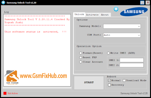 Samsung Unlock Tool New Version With Loader Download Free www.GsmFixHub.Com