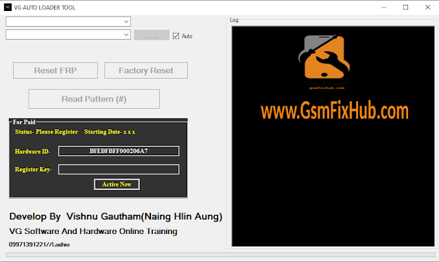 VG Auto Loader Unlock tool Download Free 2022 www.GSMFIXHUB