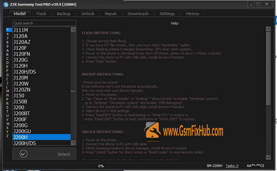 Z3X Samsung Tool Pro New Setup v39.2 Download Free