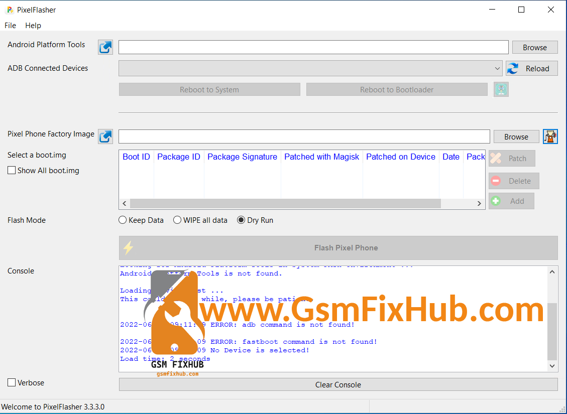 Pixel Flasher tool WWW.GSMFIXHUB.COM