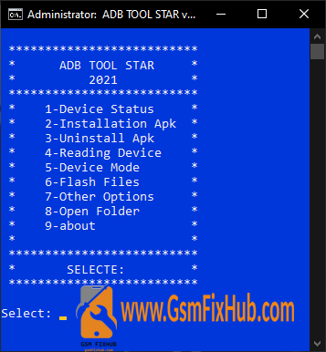 ADB Tool Star. www.gsmfixhub.com