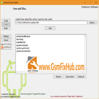 Android Script Creator www.gsmfixhub.com