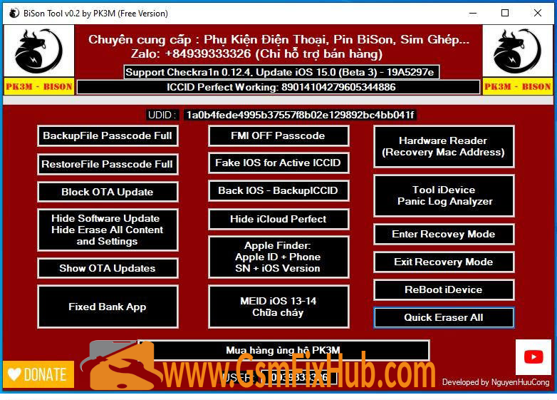 BiSon Tool www.gsmfixhub.com