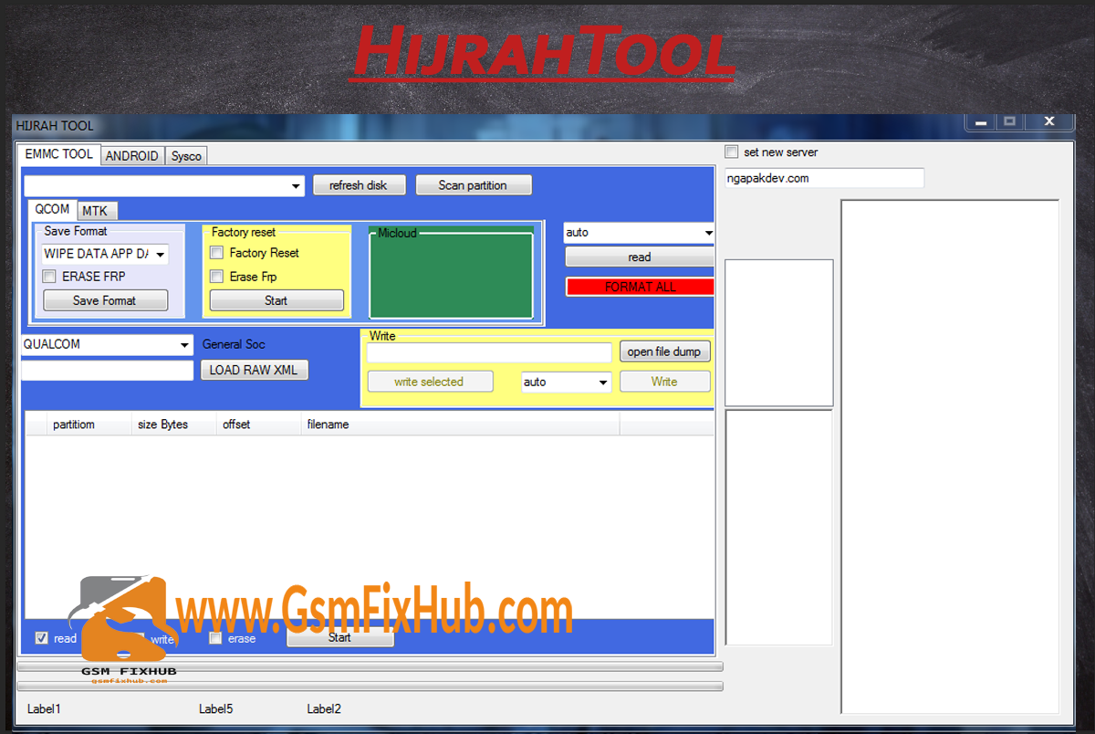 Hijrah Tool GsmFixHub