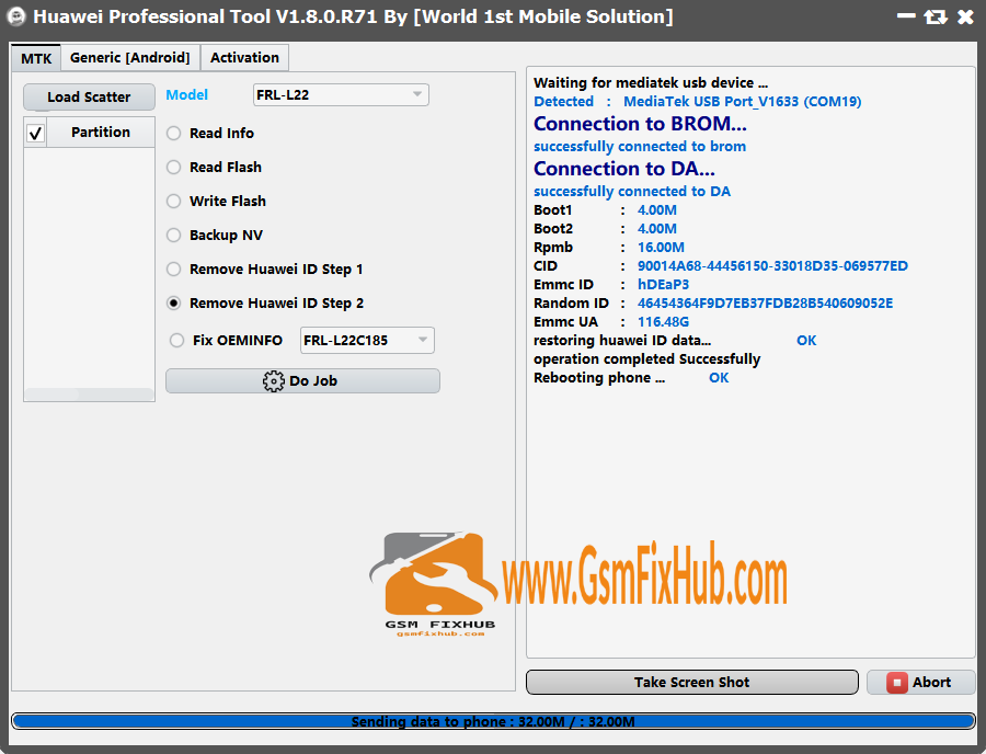 Huawei Professional Tool v1.8 Free Download-GsmFixHub