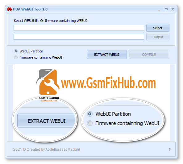 Huawei WebUI Tool www.gsmfixhub.com