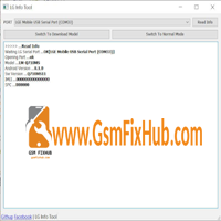 LG Info Tool v1.0 www.gsmfixhub,com