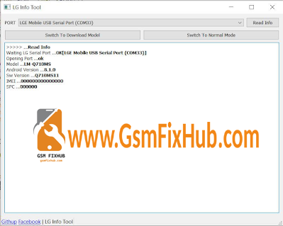 LG Info Tool v1.0 www.gsmfixhub,com