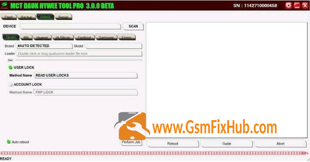 MCT DH QUALCOMM TOOL