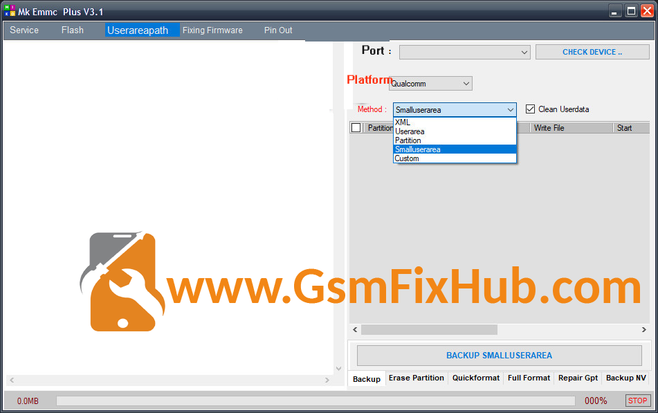 MK EMMC Tool www.gsmfixhub.com