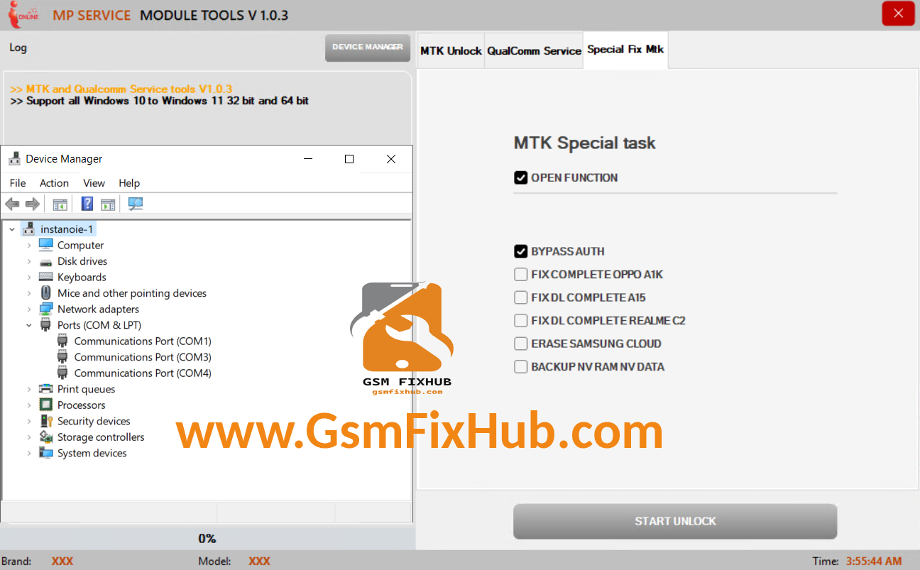 MP Service Module Tools www.gsmfixhub.com