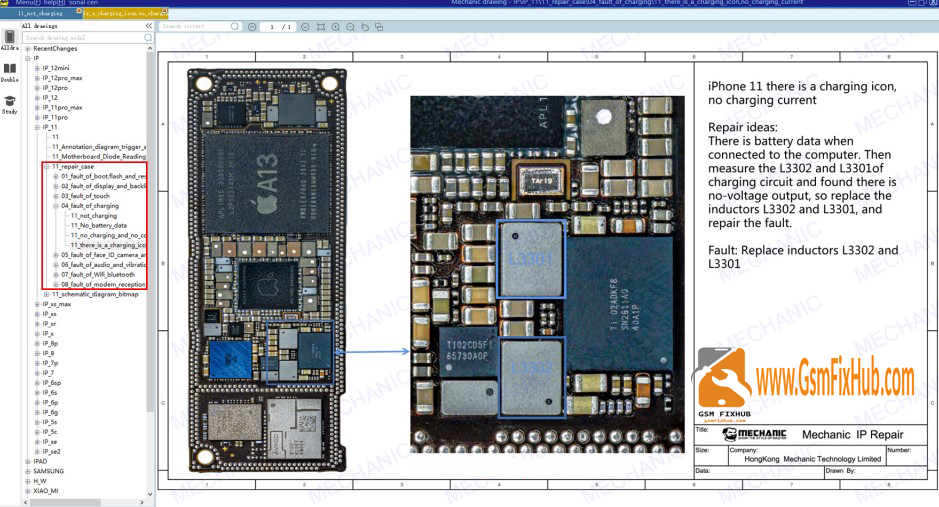 Mechanic Assistant -Mobile Schematic Diagram Tool