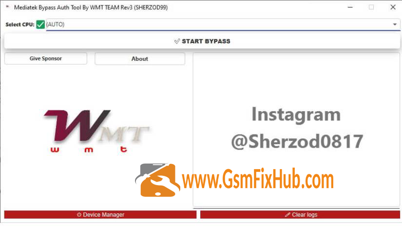 WMT MediaTek Bypass Auth Tool