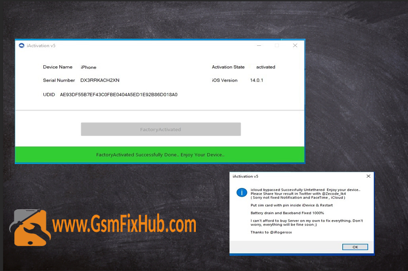 iActivation Pro v5 gsmfixhub.com