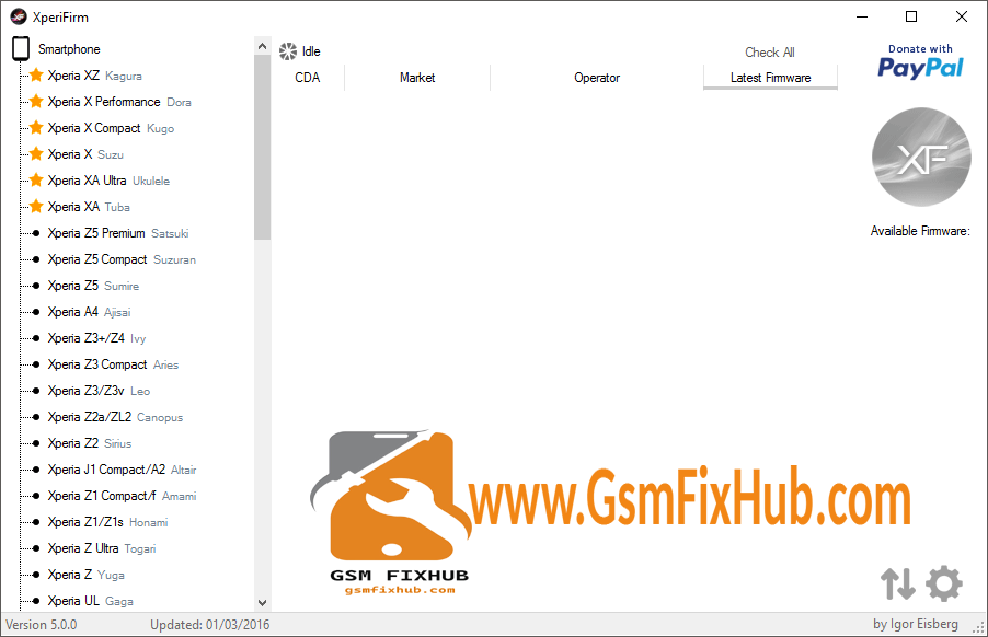 XperiaFirm Tool